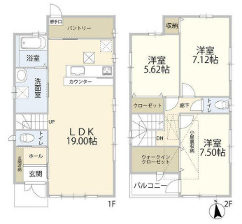 【外観パース】 | 横浜市港南区上大岡東2丁目戸建