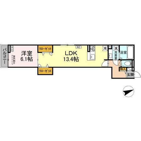 【間取り】 | DROOM八幡町(ディールームハチマンチョウ)