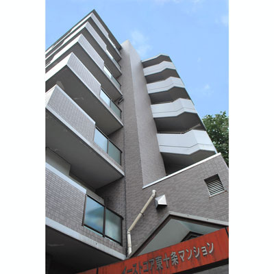 【外観】 | イーストコア東十条マンション | 外観は落ち着いています