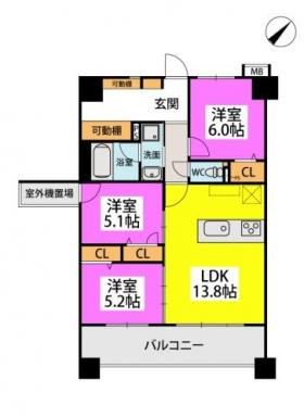 【間取り】 | DIA　CAFUNE