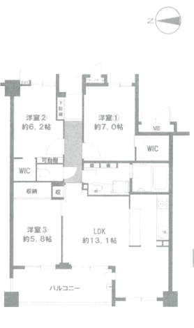 【間取り】 | ルネサンスシティ本牧