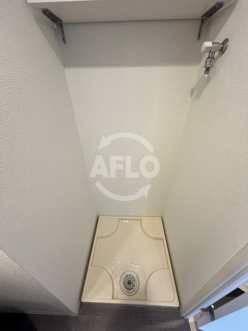 プレサンス江坂ベルフィーヌの洗面所|プレサンス江坂ベルフィーヌ　洗濯パン