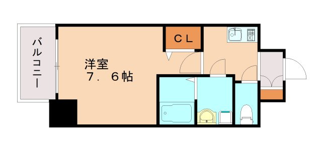 ポルトボヌール神戸湊川公園の間取り