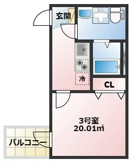 リアルコート古淵の間取り