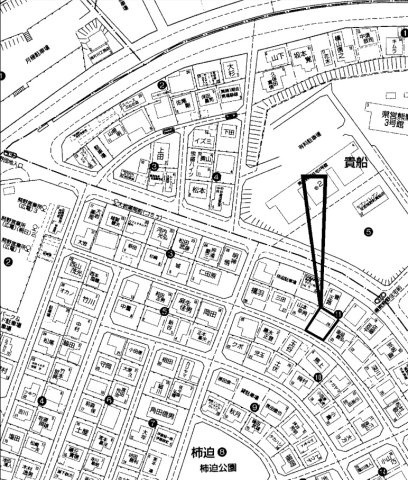 熊野町柿迫の地図