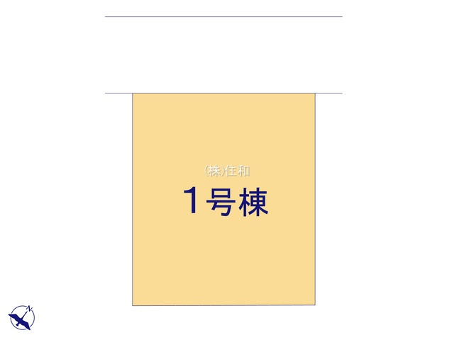 【新築分譲住宅】川越市砂新田6丁目の区画図