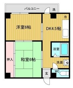 リアライズ長居の間取り