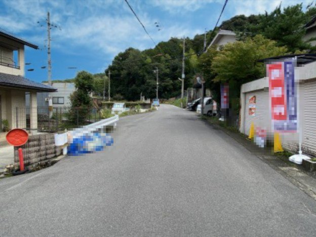 岩倉花園町 建築条件無し 土地の外観