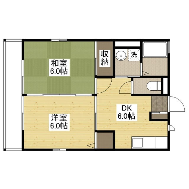 メゾン中村　ひこの間取り
