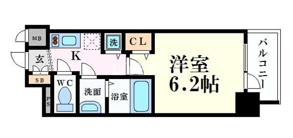 レオンコンフォート上本町カレント