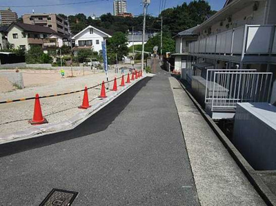 【前面道路含む現地写真】 | 広島市東区牛田旭２丁目No.3