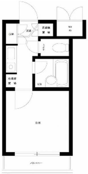 ルーブル東高円寺の間取り