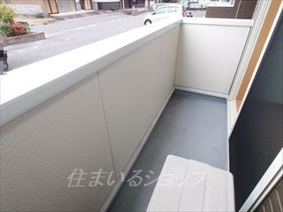 グレイス吉田　Ⅱ番館のバルコニー
