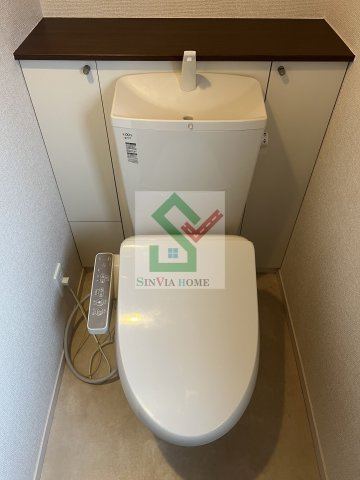 ひばりが丘戸建B棟のトイレ