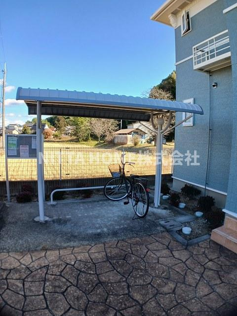 ナチュレＡＧＡＫＥⅡの設備|屋根付きの駐輪場もあります！