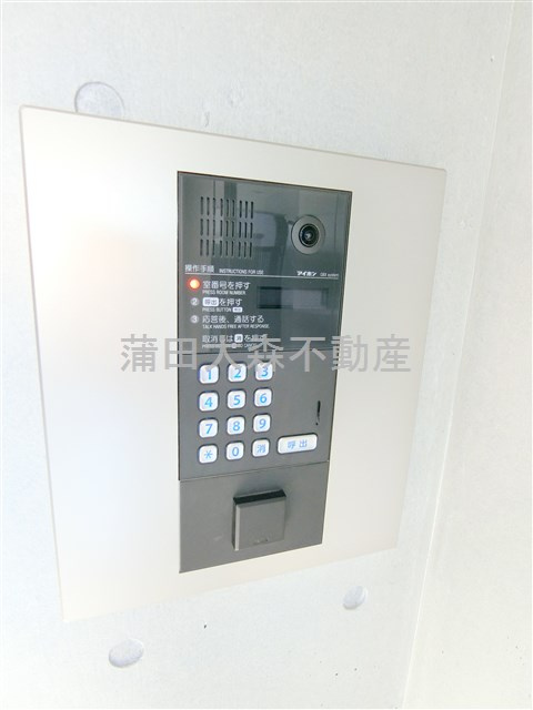 THE ROOM'S ザルームス大森町駅前のその他共用部分|TVモニター付オートロック