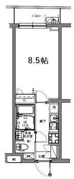 【間取り】 | SRESIDENCE玉川学園前(エスレジデンスタマガワガクエンマエ)