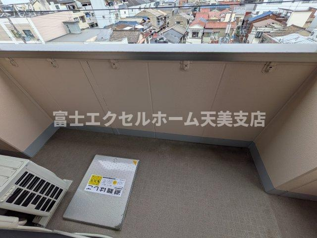 重陽楼のバルコニー