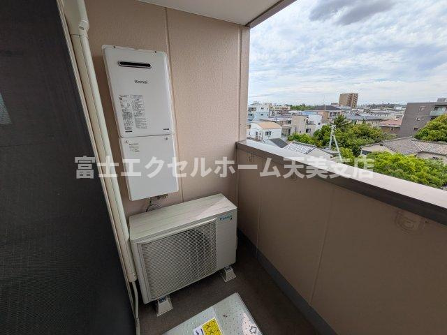 重陽楼のバルコニー
