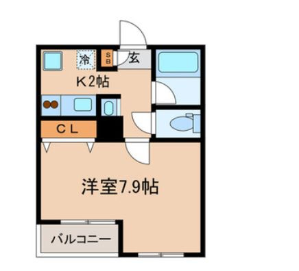 パラシオ北綾瀬の間取り