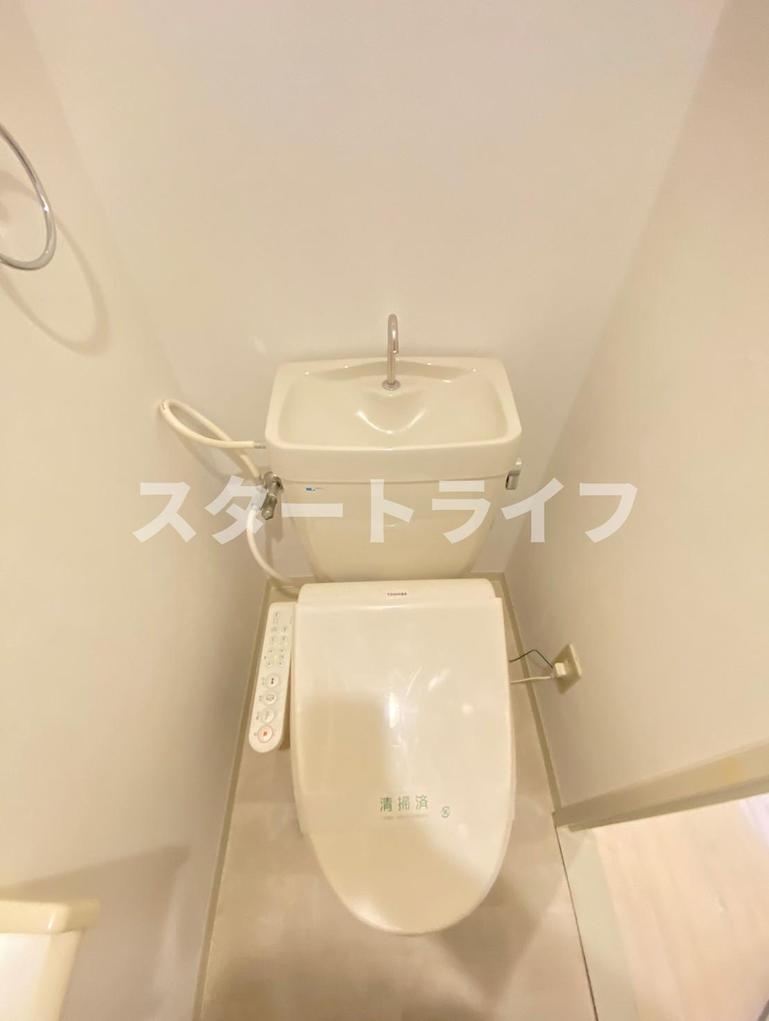 大阪市東淀川区菅原７丁目の賃貸マンションのトイレ