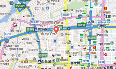 【地図】 | ネットフローラ阿波座
