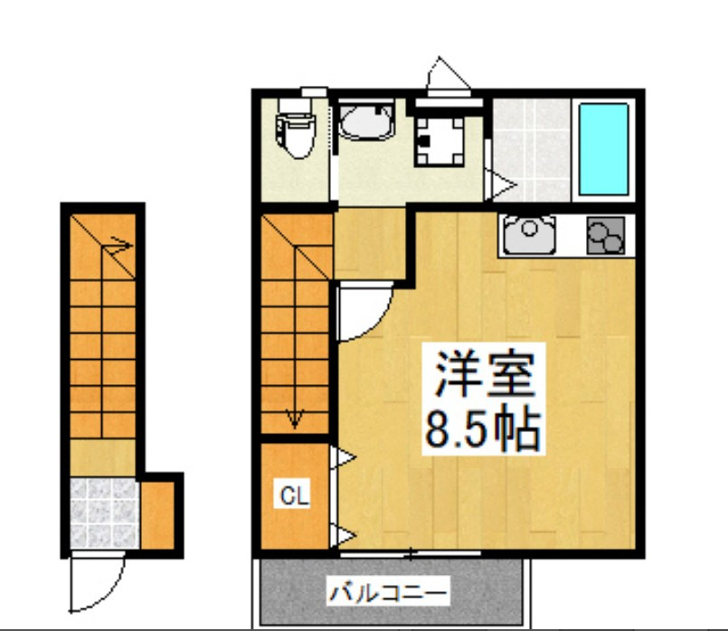 メルベージュの間取り