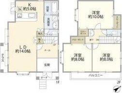安城市住吉町2丁目貸家　　刈谷市近郊の賃貸ならクラスホーム刈谷店の間取り