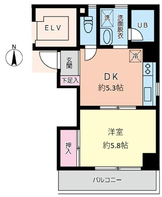 アピレ小杉の間取り