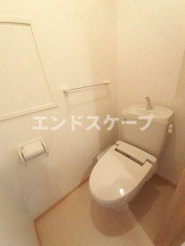 サンヴィレッジＣのトイレ|高崎、前橋のお部屋探しはエンドスケープまで！お客様の理想お聞かせ下さい♪