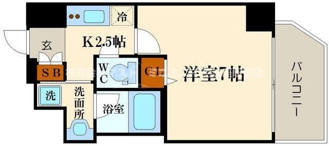 ファーストステージ京町堀レジデンスの間取り