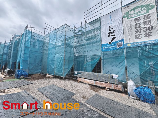 藤沢市辻堂元町5丁目　新築全3棟の前面道路含む現地写真