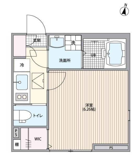 ミハス千川の間取り