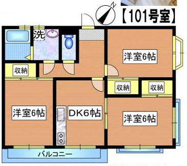 【間取り】 | シャングリラひばりヶ丘