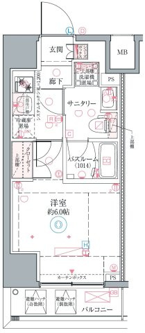 クレヴィスタ横浜関内Ⅱの間取り