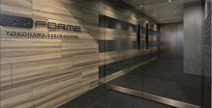 SYFORME YOKOHAMA-SAKURAGICHOのエントランス