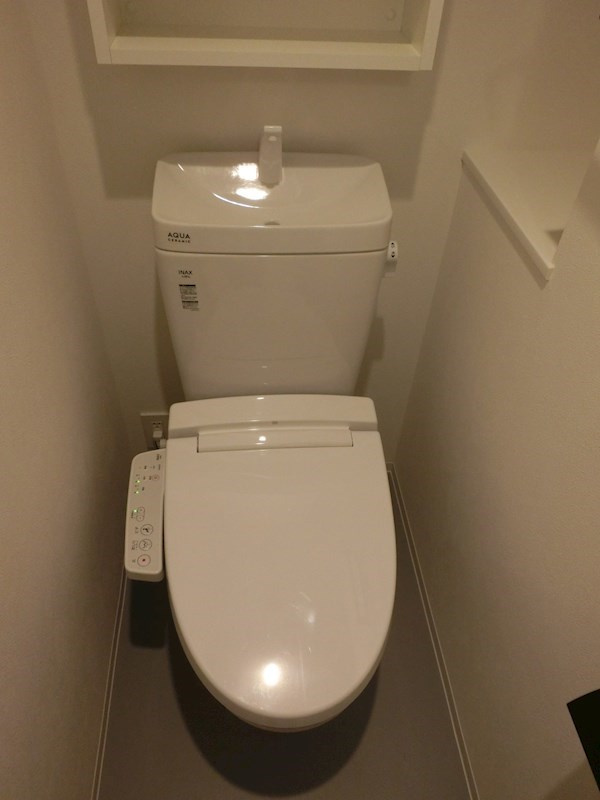 新品家具付きマンション宮川町1(KaGood神奈川)のトイレ