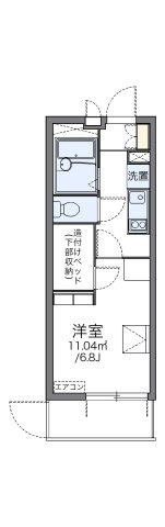 レオパレスドエル　桜台の間取り