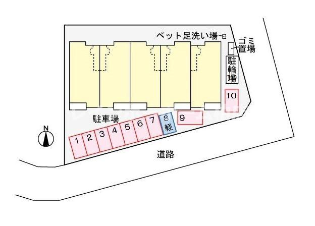 特典：仲介手数料が50％OFFです‼の区画図