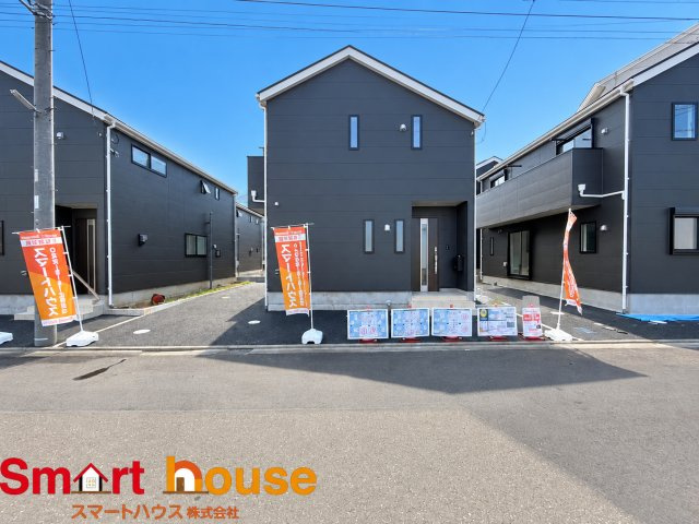武蔵村山市中原第8　新築全24棟の外観|閑静な住宅街に堂々登場！ナチュラルで温かみのある木目調の内装も魅力です。土日祝日即日ご案内可能です♪