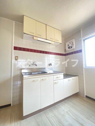 大阪市東淀川区西淡路４丁目の賃貸マンションのキッチン