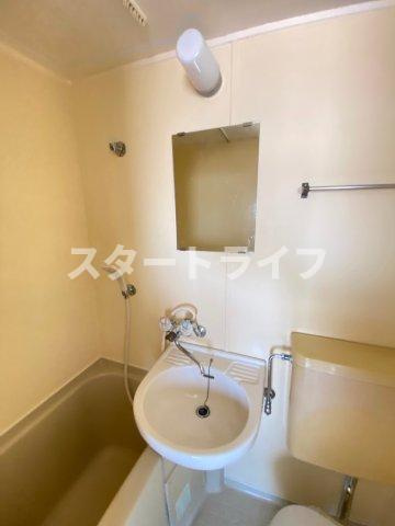 大阪市東淀川区西淡路４丁目の賃貸マンションの洗面所
