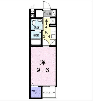 クレメント中浦和の間取り