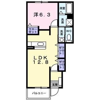 【間取り】 | Ｓｅｒｅｎｏ　Ｕｎｏ　Ｂ