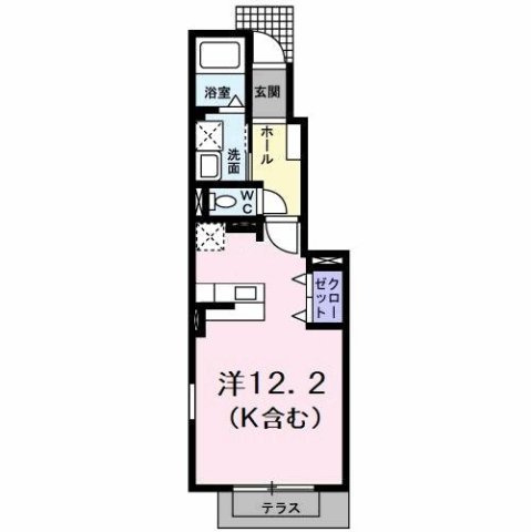 【間取り】 | ブライトガーデン　Ａ