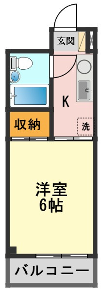 ニュー瑞江の間取り