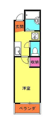【間取り】 | アパート 横須賀市若松町３丁目