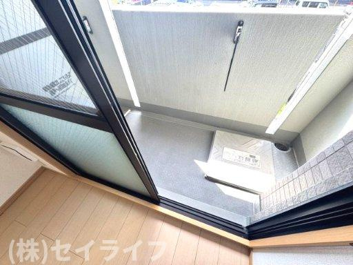 インノバーレ桜ヶ丘のバルコニー
