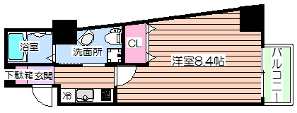 【間取り】 | メインステージ西天満 T’s square