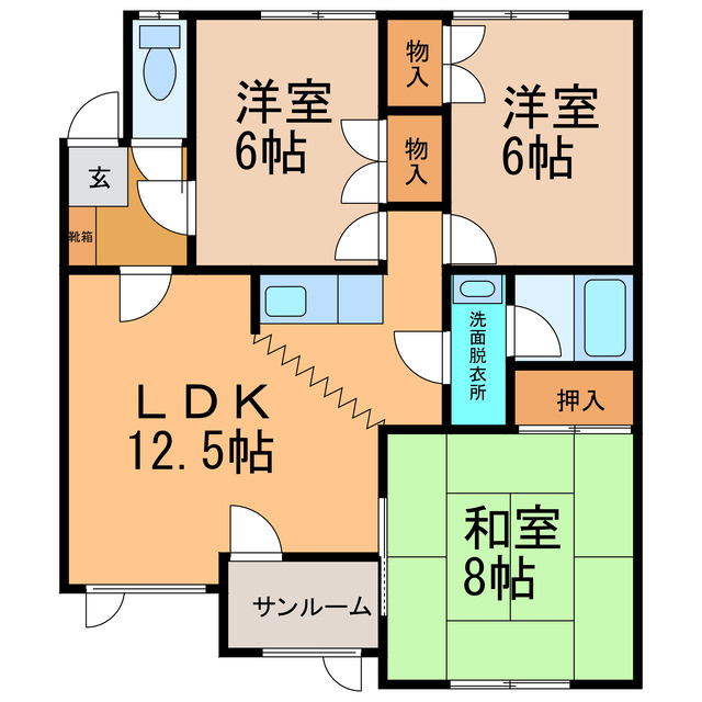 ハイエストの間取り
